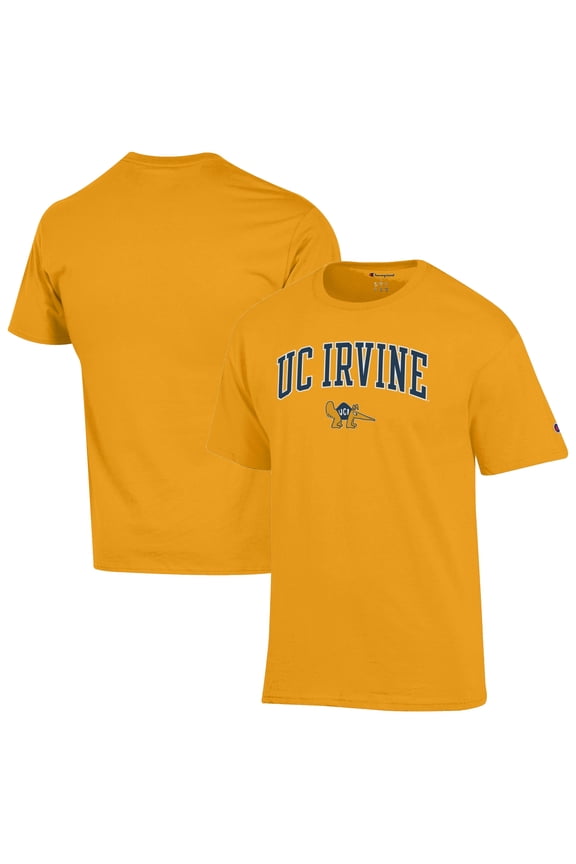 Men's Champion Yellow UC Irvine Anteaters Campus T-Shirt