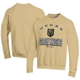 thumbnail image 1 of Men's Champion Yellow Vegas Golden Knights Eco Powerblend Crewneck Sweatshirt, 1 of 3