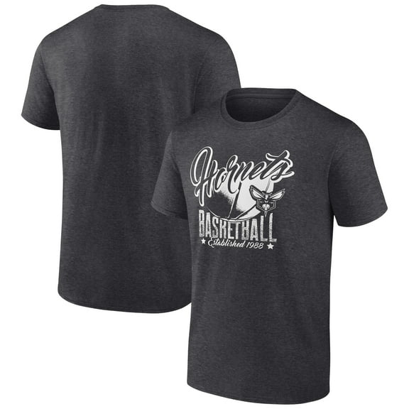 Men's Charcoal Charlotte Hornets Winner T-Shirt
