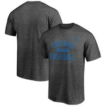 Men's Charcoal Chicago Cubs Team Primary Pill T-Shirt
