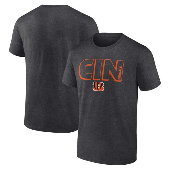 Men's Charcoal Cincinnati Bengals Must Win T-Shirt
