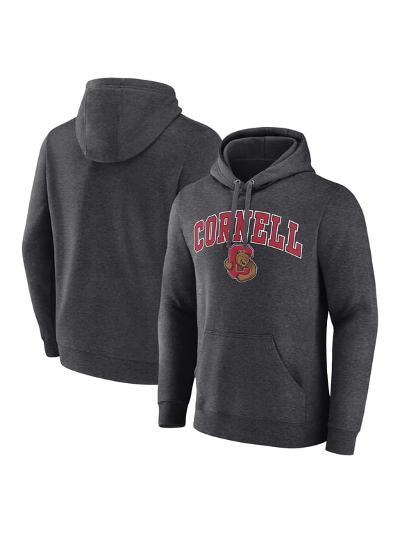 Men's Charcoal Cornell Big Red Campus Pullover Hoodie