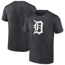 Men's Charcoal Detroit Tigers Monochrome T-Shirt