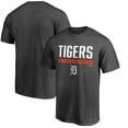 thumbnail image 1 of Men's Charcoal Detroit Tigers Team Win Stripe T-Shirt, 1 of 3