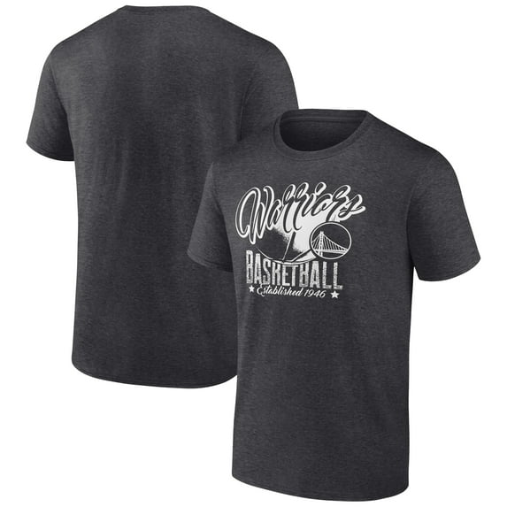 Men's Charcoal Golden State Warriors Winner T-Shirt