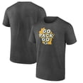 thumbnail image 1 of Men's Charcoal Green Bay Packers Passing Touchdown T-Shirt, 1 of 3