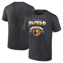 Men's  Charcoal Indiana Pacers Fast Break Finisher T-Shirt