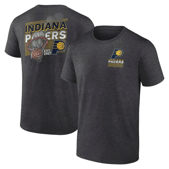 Men's Charcoal Indiana Pacers Intense Practice T-Shirt