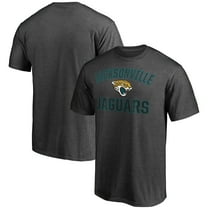 Men's Fanatics Heather Charcoal Jacksonville Jaguars Victory Arch T-Shirt