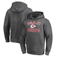 thumbnail image 1 of Men's Charcoal Kansas City Chiefs Victory Arch Pullover Hoodie, 1 of 3