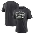 thumbnail image 1 of Men's Charcoal Las Vegas Raiders Hometown Old-Fashioned Super Bowl XVIII Champions Tri-Blend T-Shirt, 1 of 3