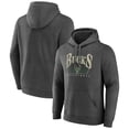 thumbnail image 1 of Men's Charcoal Milwaukee Bucks Selection Pullover Hoodie, 1 of 3