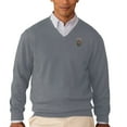 thumbnail image 1 of Men's Charcoal Montana Grizzlies Clubhouse V-Neck Pullover Sweater, 1 of 1