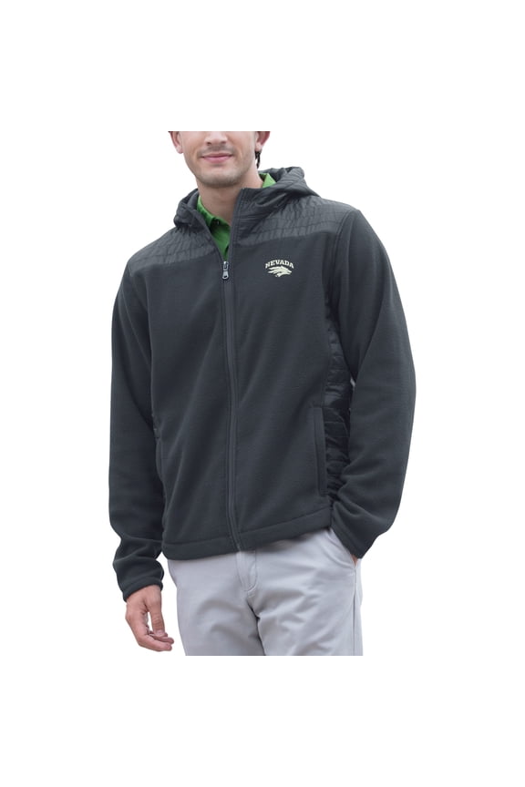 Men's Charcoal Nevada Wolf Pack Yukon Full-Zip Jacket