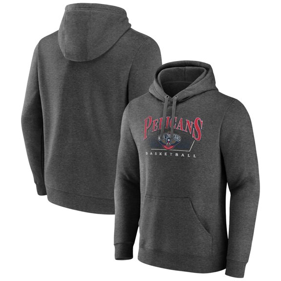 Men's Charcoal New Orleans Pelicans Selection Pullover Hoodie