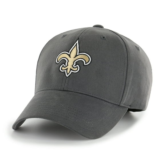 Men's Charcoal New Orleans Saints Team Adjustable Hat - OSFA