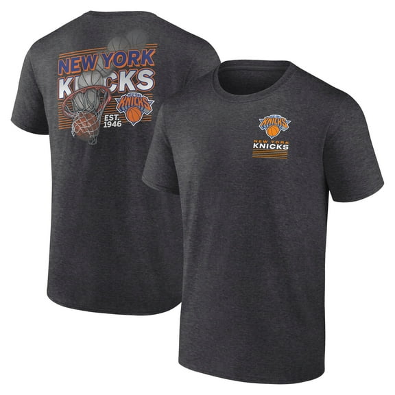 Men's Charcoal New York Knicks Intense Practice T-Shirt