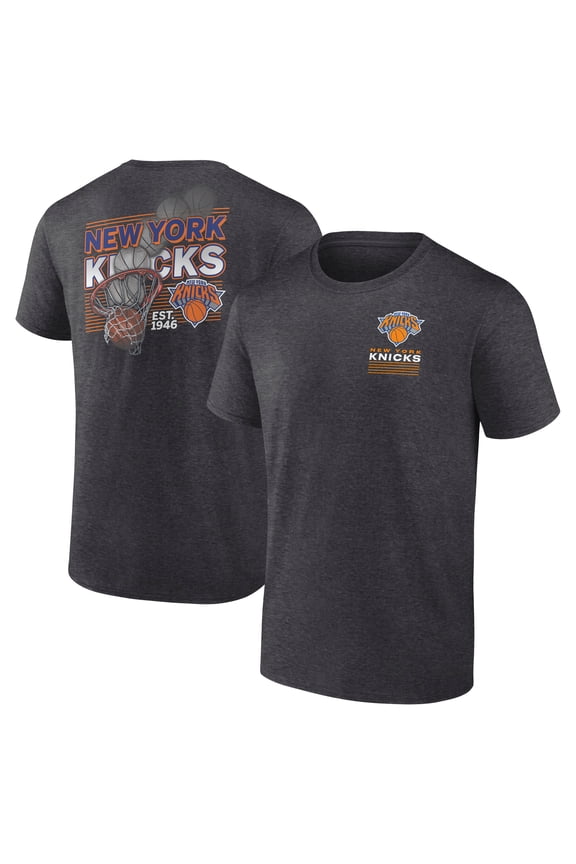 Men's Charcoal New York Knicks Intense Practice T-Shirt