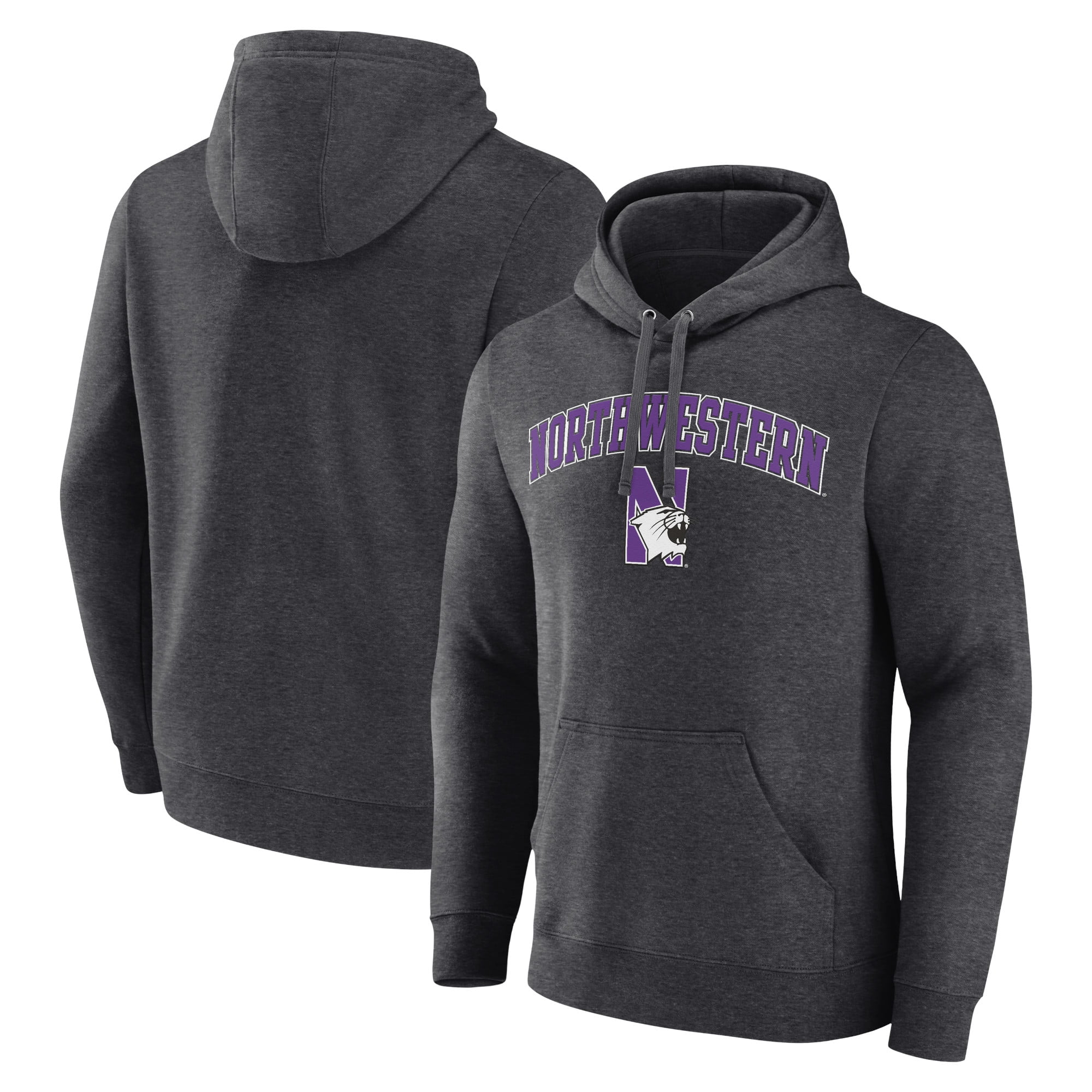 Men's Black UCF Knights Campus Pullover Hoodie - Walmart.com