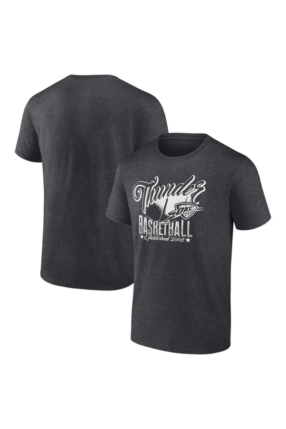Men's Charcoal Oklahoma City Thunder Winner T-Shirt
