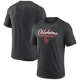 thumbnail image 1 of Men's Charcoal Oklahoma Sooners Diamond Script Tri-Blend T-Shirt, 1 of 3