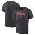 thumbnail image 1 of Men's Charcoal Philadelphia Phillies Team Lockup T-Shirt, 1 of 3