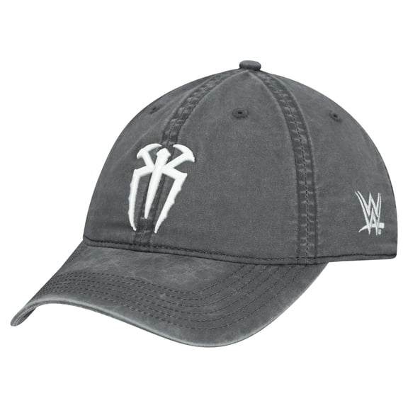 Men's Charcoal Roman Reigns RR Logo Terra Twill Adjustable Hat