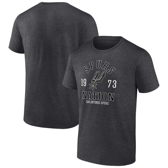 Men's Charcoal San Antonio Spurs The Extras T-Shirt