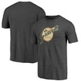 thumbnail image 1 of Men's Charcoal San Francisco Giants Cooperstown Official Logo Tri-Blend T-Shirt, 1 of 3