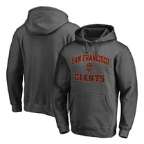 Men's Charcoal San Francisco Giants Heart & Soul Pullover Hoodie