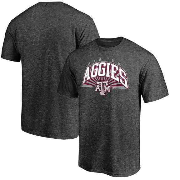 Men's Charcoal Texas A&M Aggies Team Adrenaline T-Shirt