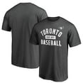 thumbnail image 1 of Men's Charcoal Toronto Blue Jays Iconic Primary Pill T-Shirt, 1 of 3