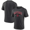 thumbnail image 1 of Men's  Charcoal Toronto Raptors Backboard Tri-Blend T-Shirt, 1 of 3