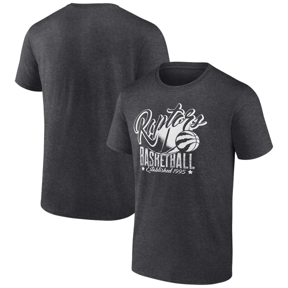 Men's Charcoal Toronto Raptors Winner T-Shirt