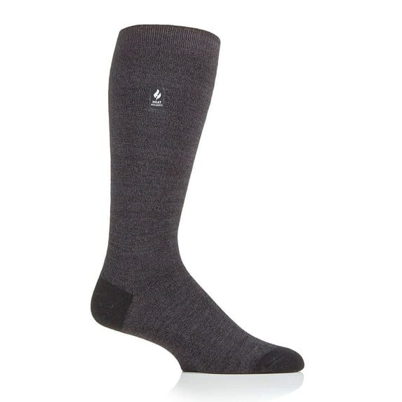Heat Holders Men's Charlie ULTRA LITE Long Twist Socks | Warm + Soft, Hiking, Cabin, Cozy at Home Socks | 3X Warmer Than Cotton Socks