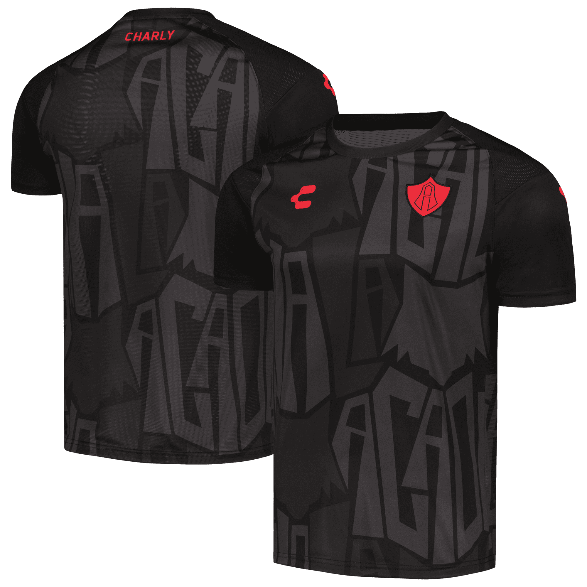 Men's Charly Black Club Atlas DRY FACTOR 2023/24 Training TShirt