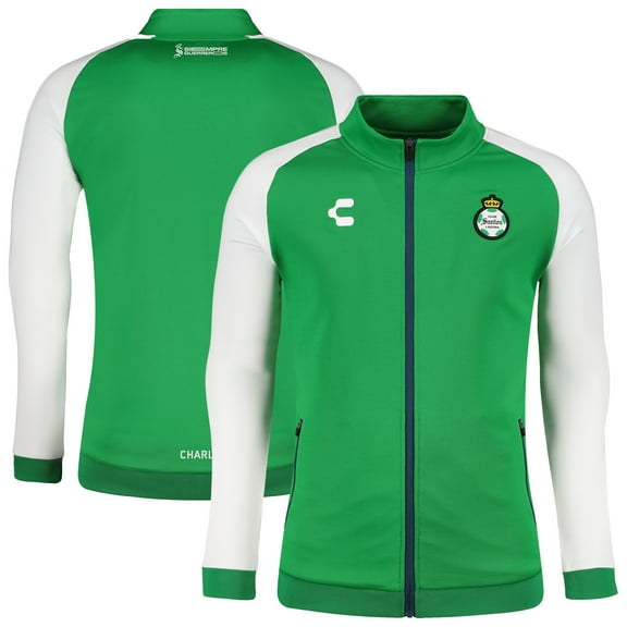 Men's Charly Green Santos Laguna 2024/25 Full-Zip Jacket