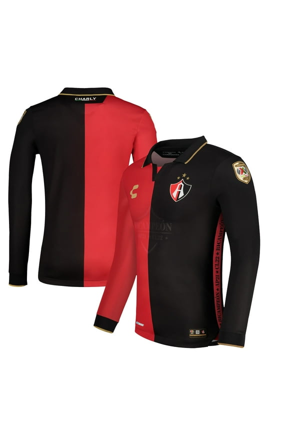 Men's Charly Red Club Atlas 2022/23 Commemorative Long Sleeve Jersey