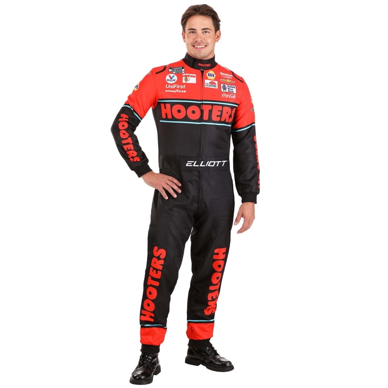 Men's Chase Elliott Hooters Uniform NASCAR Costume - Walmart.com