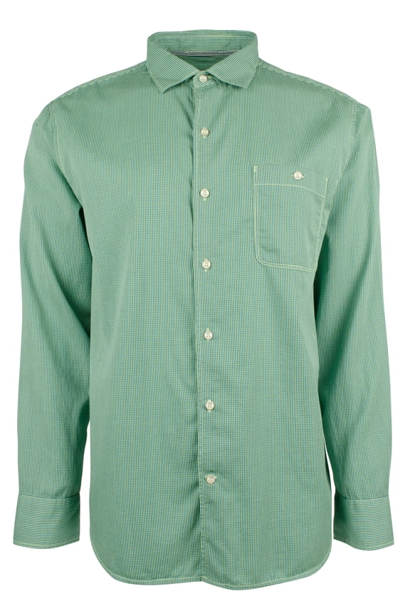 Men's Check Long Sleeve Button Down