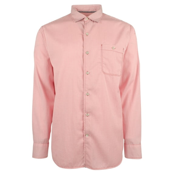 Men's Check Long Sleeve Button Down