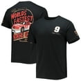 thumbnail image 1 of Men's Checkered Flag Black Bill Elliott Legends 3-Spot T-Shirt, 1 of 3