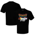 thumbnail image 1 of Men's Checkered Flag Black NASCAR YAAASCAR Pride-T-Shirt, 1 of 3