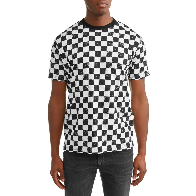 Damier Pocket Crew Neck T-shirt - Men - Ready-to-Wear