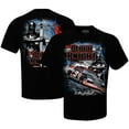 thumbnail image 1 of Men's Checkered Flag Sports Black Dale Earnhardt Black Knight T-Shirt, 1 of 3