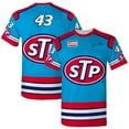 thumbnail image 1 of Men's Checkered Flag Sports  Blue Richard Petty STP Legend Uniform T-Shirt, 1 of 3