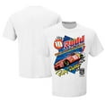 thumbnail image 1 of Men's Checkered Flag Sports White Ricky Rudd NASCAR 2025 Hall of Fame Inductee T-Shirt, 1 of 3