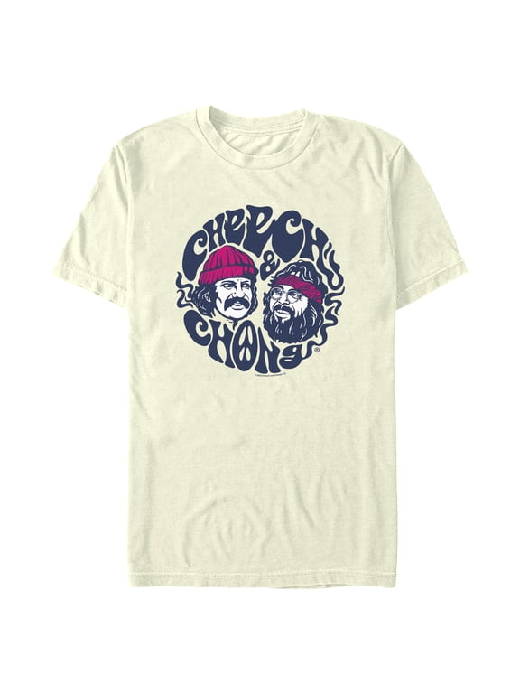 Men's Cheech & Chong Abstract Duo Graphic T-Shirt