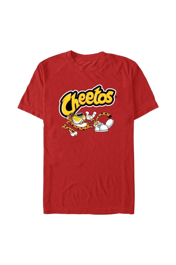 Men's Cheetos Reclined Logo Graphic T-Shirt