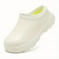 thumbnail image 1 of Men's Chef Clogs Waterproof Non-Slip Oil-Proof Wear-Resistant Work Shoes, 1 of 6
